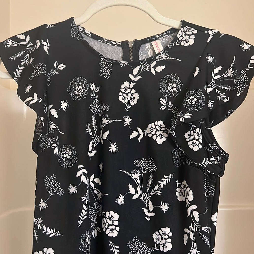Floral print dress